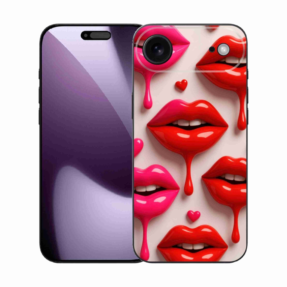 Gélový kryt mmCase na iPhone 17 Air - pery 2