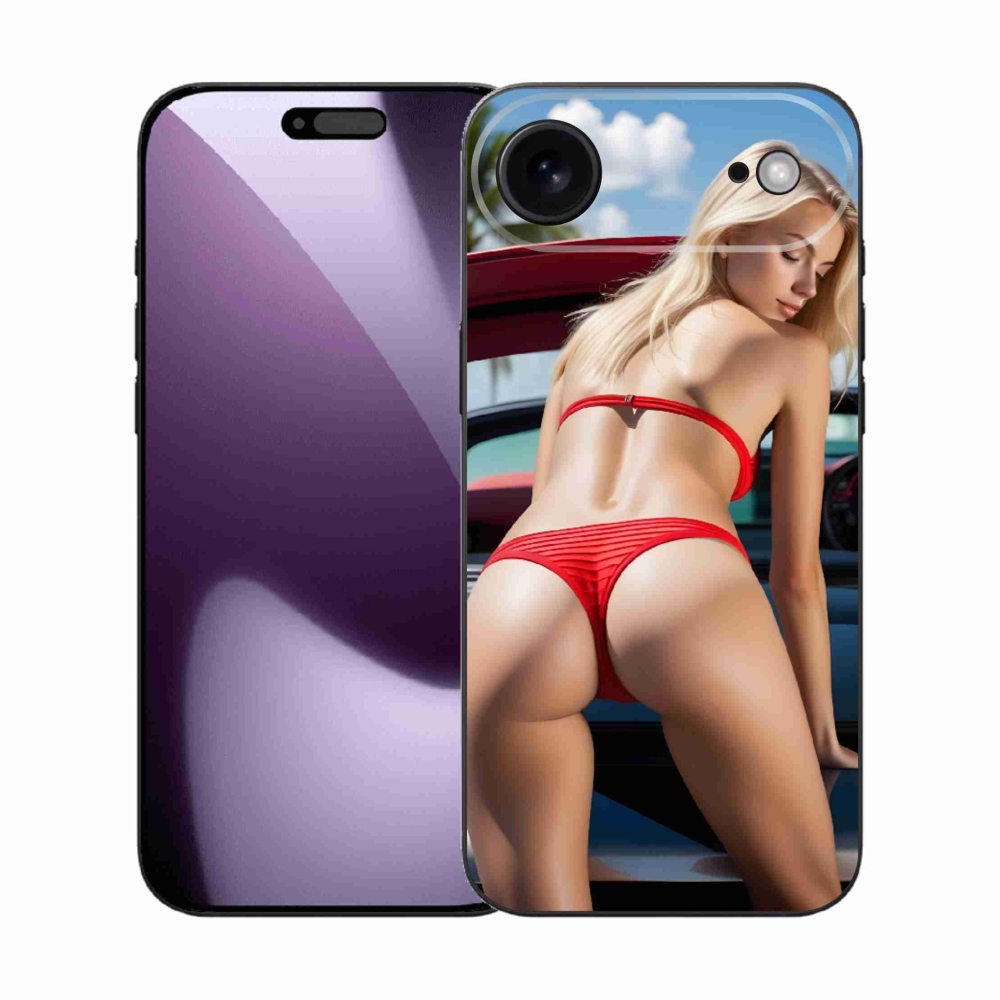 Gélový kryt mmCase na iPhone 17 Air - sexy žena 2
