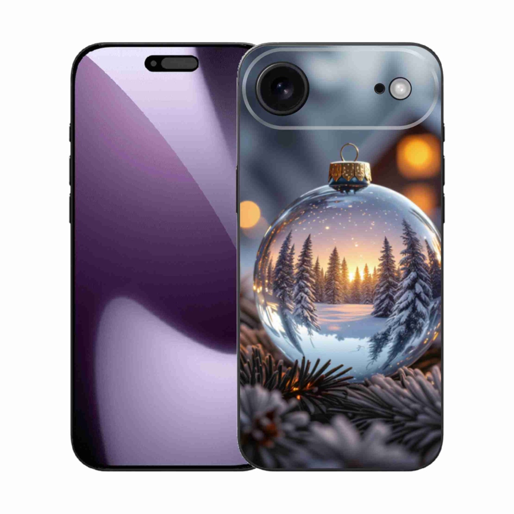 Gélový kryt mmCase na iPhone 17 Air - vianočná ozdoba