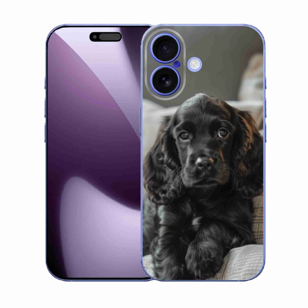 Gélový kryt mmCase na iPhone 17 - anglický kokeršpaniel