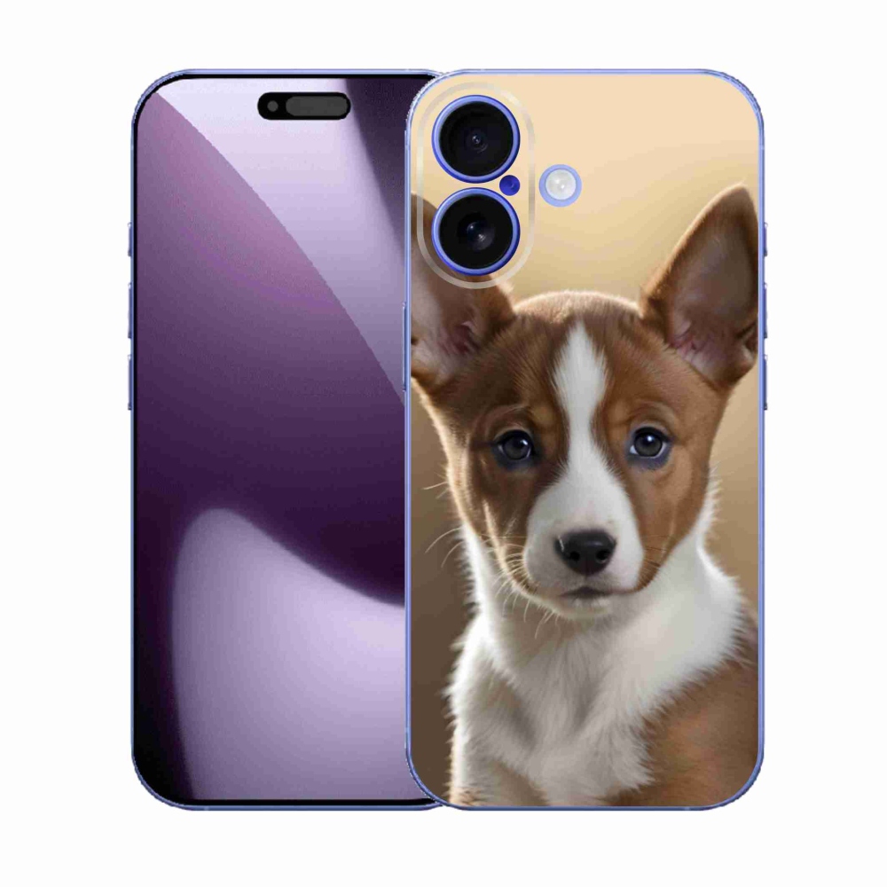 Gélový kryt mmCase na iPhone 17 - basenji