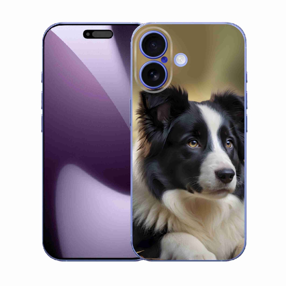 Gélový kryt mmCase na iPhone 17 - border kólia 2