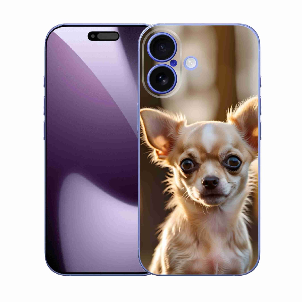 Gélový kryt mmCase na iPhone 17 - čivava 6