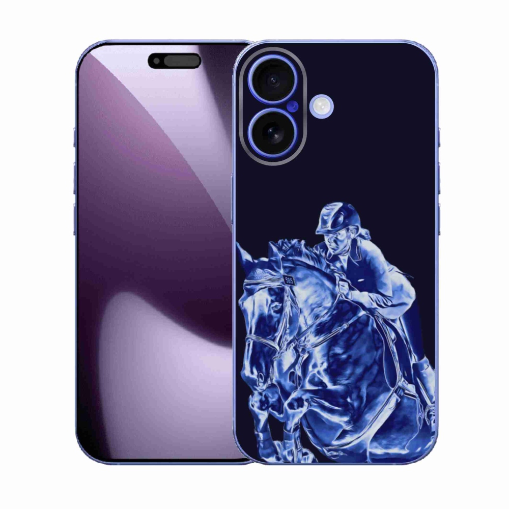 Gélový kryt mmCase na iPhone 17 - dostihový kôň