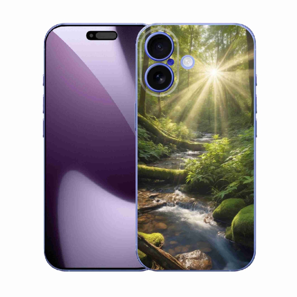 Gélový kryt mmCase na iPhone 17 - hlbina lesa