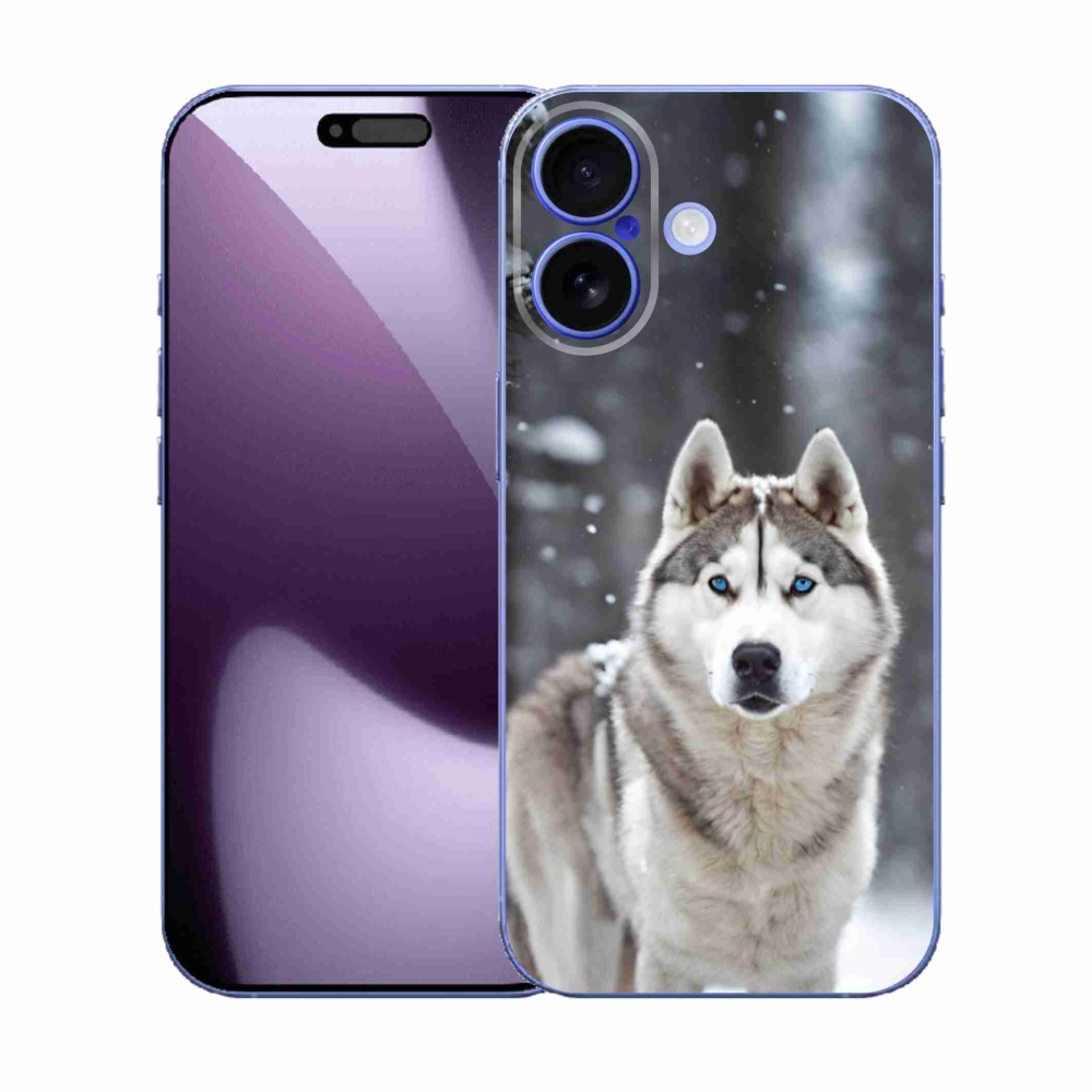 Gélový kryt mmCase na iPhone 17 - husky 2