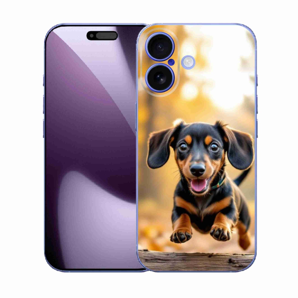 Gélový kryt mmCase na iPhone 17 - jazvečík 2