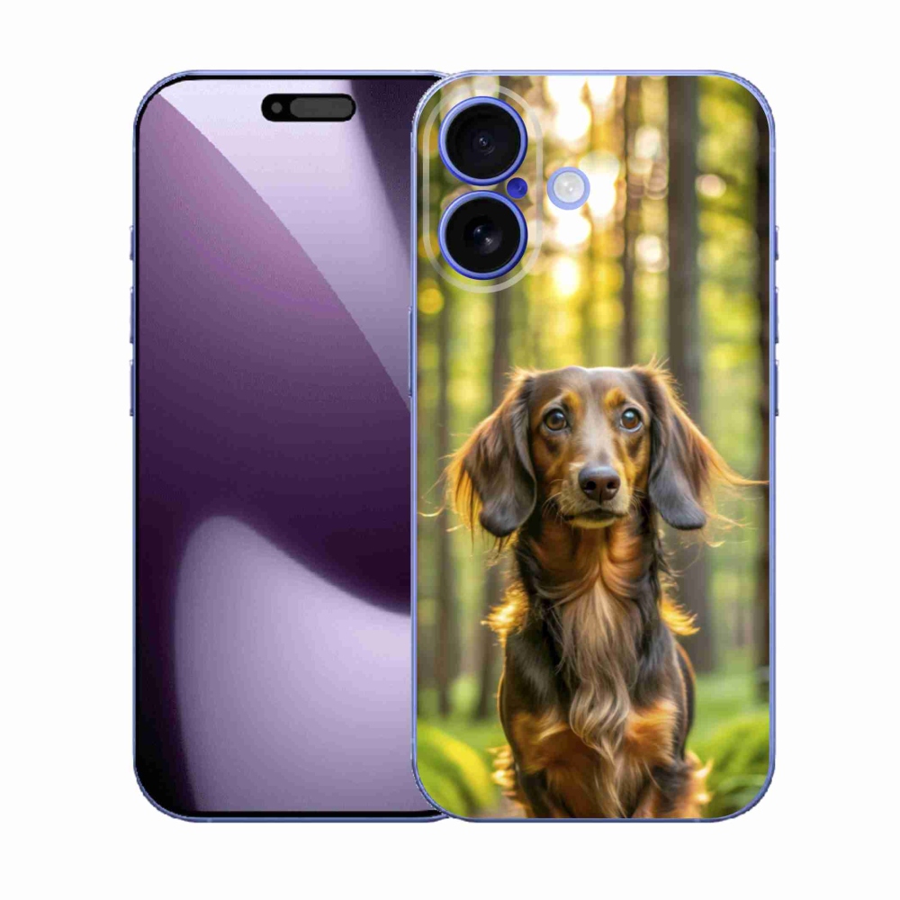 Gélový kryt mmCase na iPhone 17 - jazvečík 4