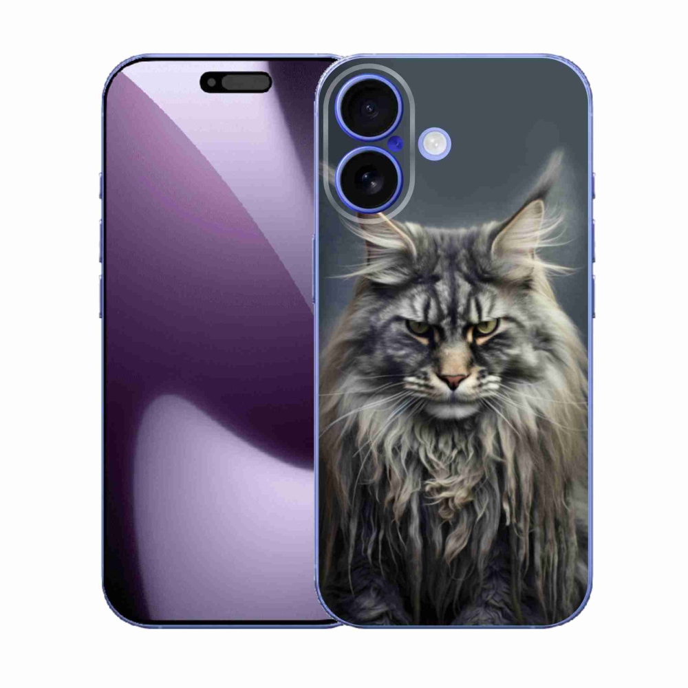 Gélový kryt mmCase na iPhone 17 - mačacie pohľad 4