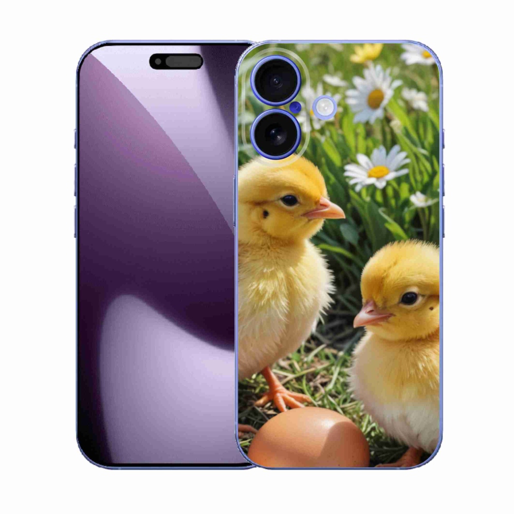 Gélový kryt mmCase na iPhone 17 - kuriatka