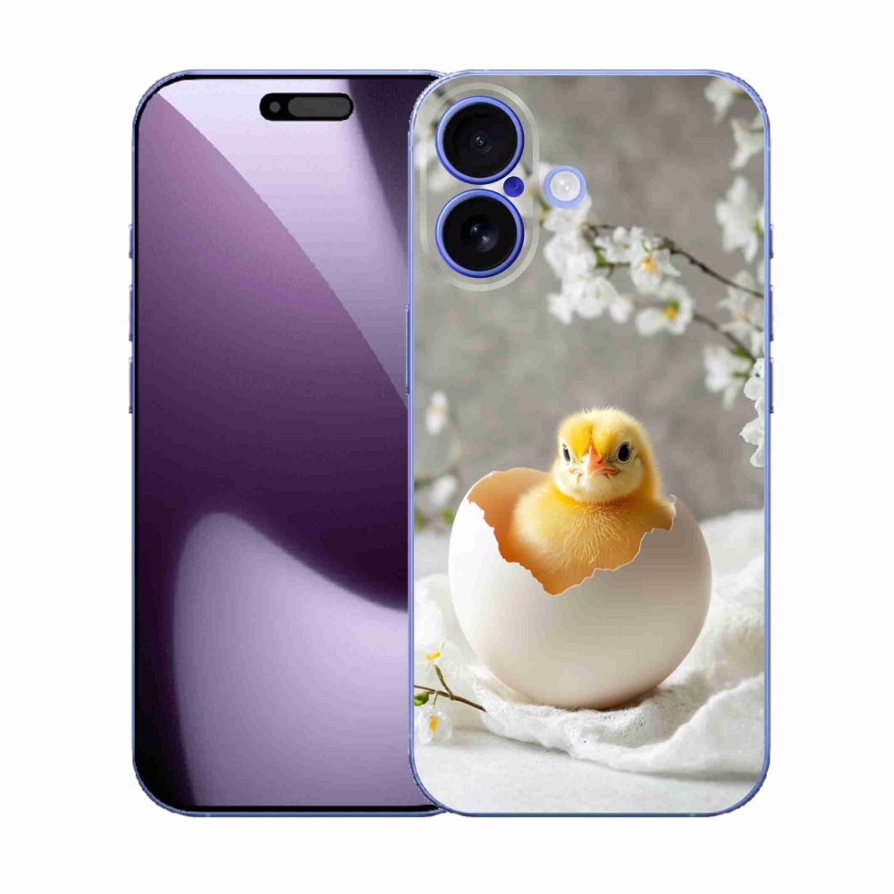 Gélový kryt mmCase na iPhone 17 - kuriatko