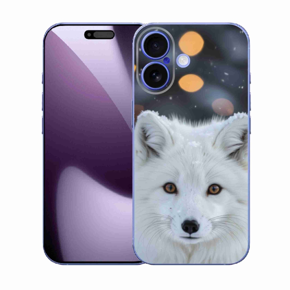 Gélový kryt mmCase na iPhone 17 - líška polárna