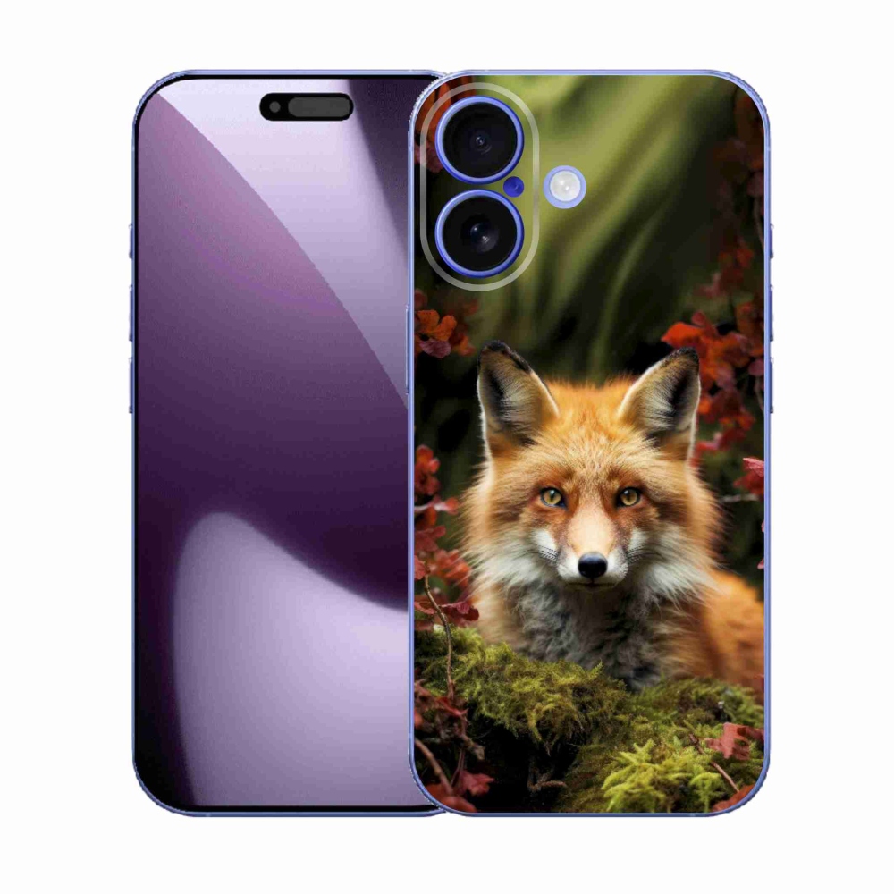 Gélový kryt mmCase na iPhone 17 - líška v lese