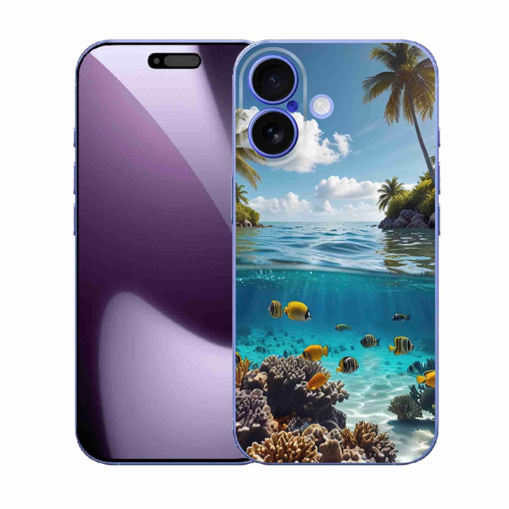 Gélový kryt mmCase na iPhone 17 - morský svet 4