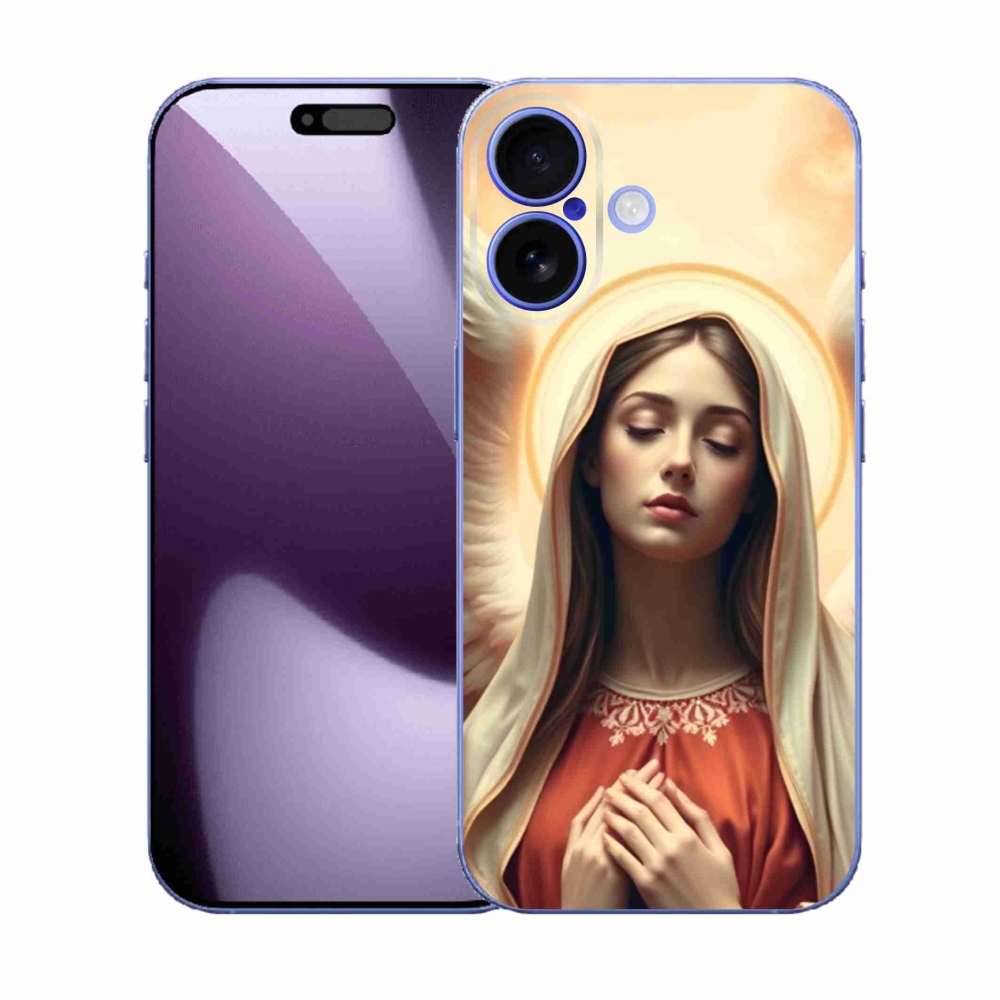 Gélový kryt mmCase na iPhone 17 - náboženský motív