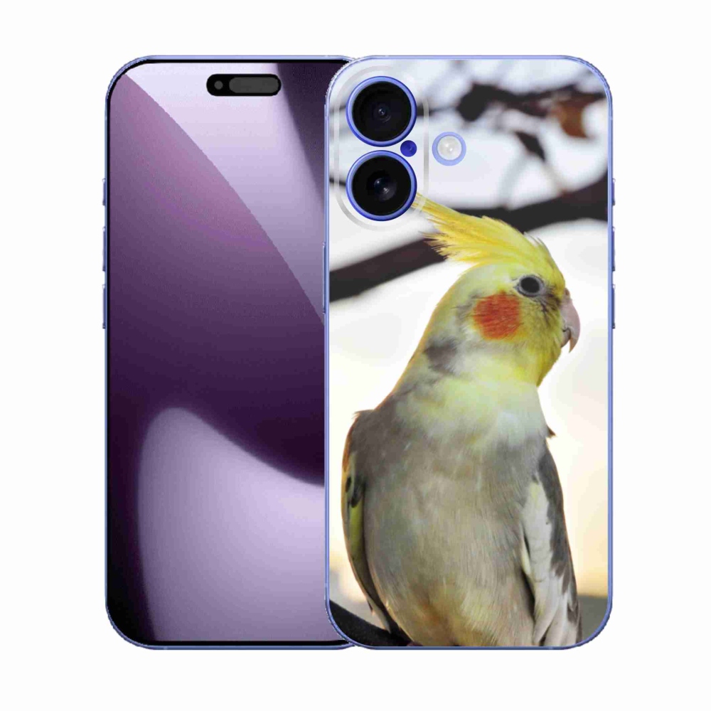 Gélový kryt mmCase na iPhone 17 - papagáj korela