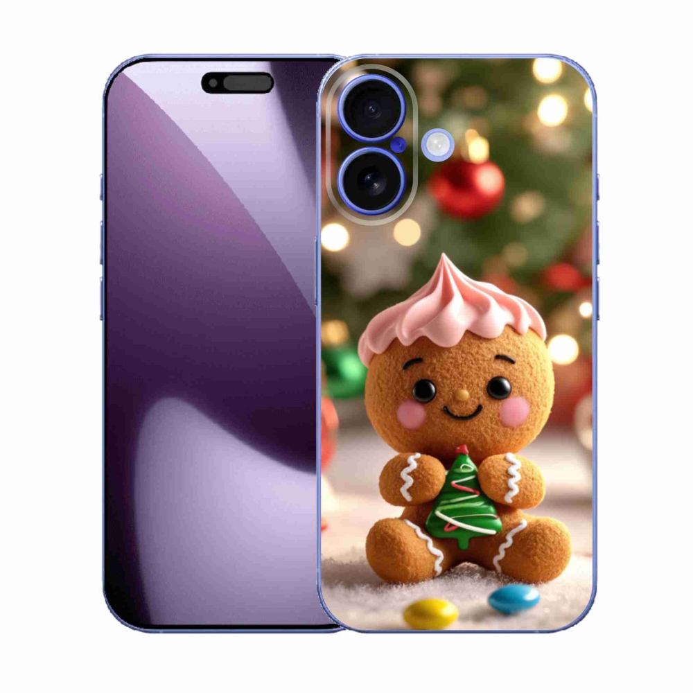 Gélový kryt mmCase na iPhone 17 - perníček