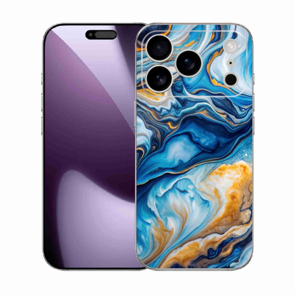 Gélový kryt mmCase na iPhone 17 Pro - abstraktný motív 34