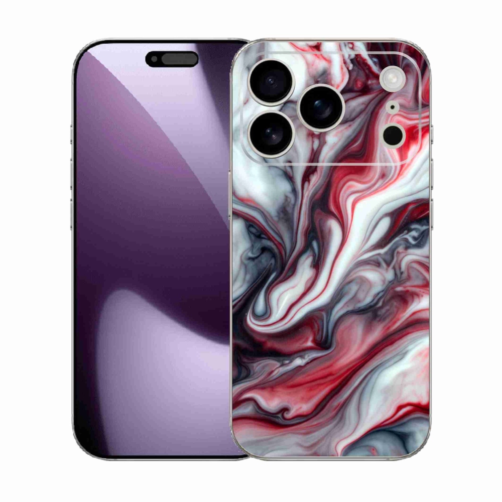 Gélový kryt mmCase na iPhone 17 Pro - abstraktný motív 37