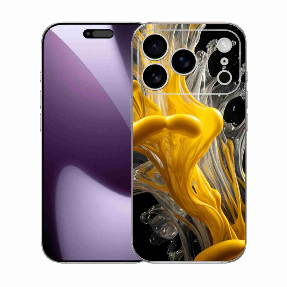 Gélový kryt mmCase na iPhone 17 Pro - abstraktný motív 48