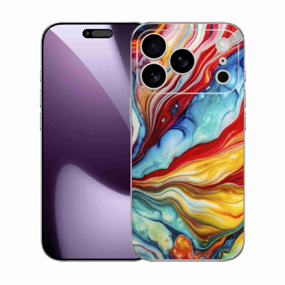 Gélový kryt mmCase na iPhone 17 Pro - abstraktný motív 58