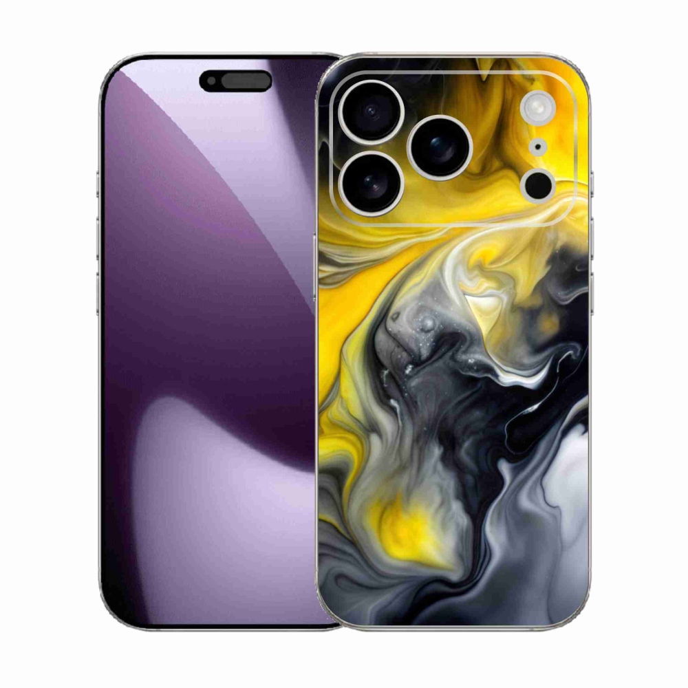 Gélový kryt mmCase na iPhone 17 Pro - abstraktný motív 60