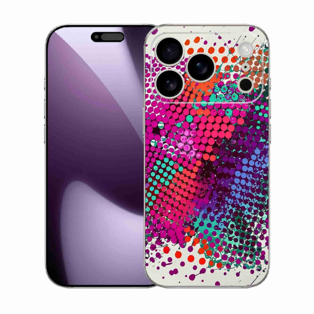 Gélový kryt mmCase na iPhone 17 Pro - abstraktný motív 65