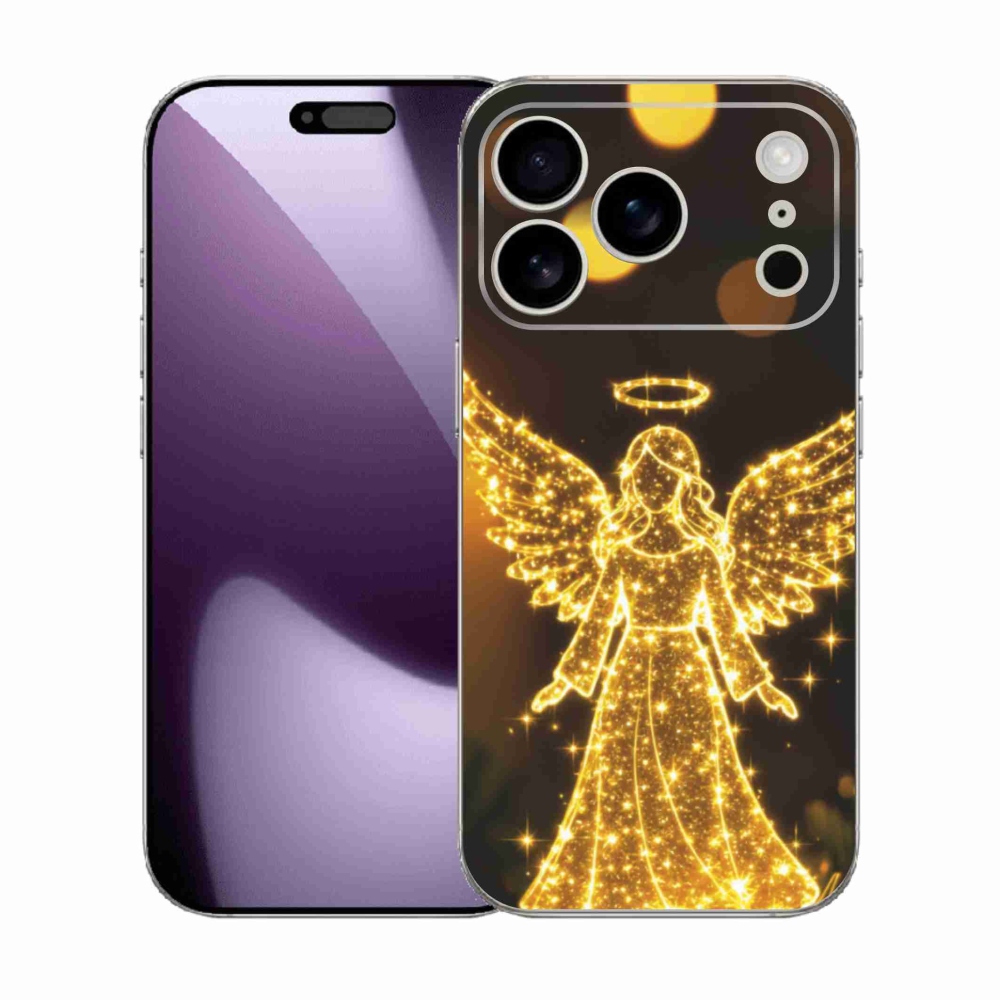 Gélový kryt mmCase na iPhone 17 Pro - anjel