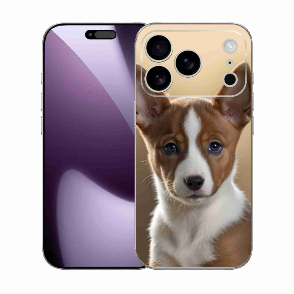 Gélový kryt mmCase na iPhone 17 Pro - basenji