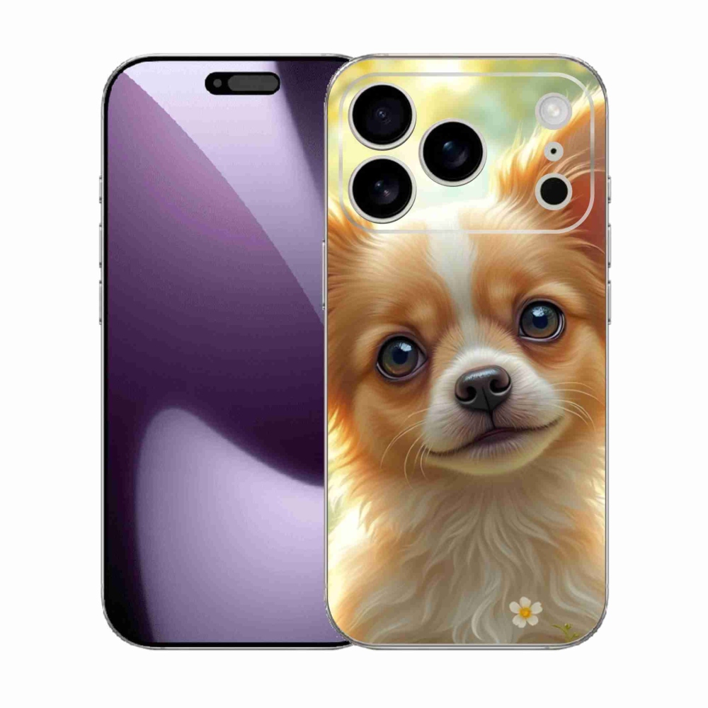 Gélový kryt mmCase na iPhone 17 Pro - čivava 5