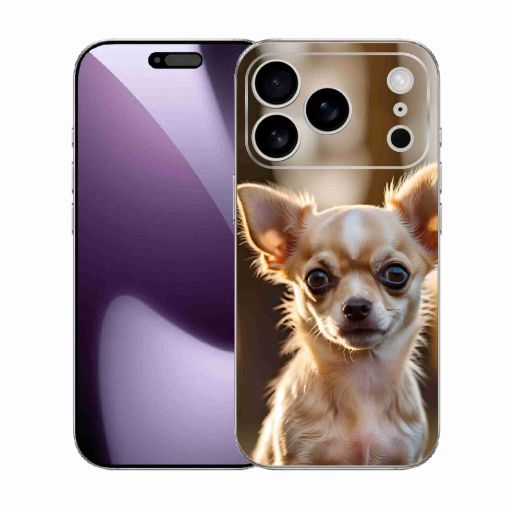 Gélový kryt mmCase na iPhone 17 Pro - čivava 6