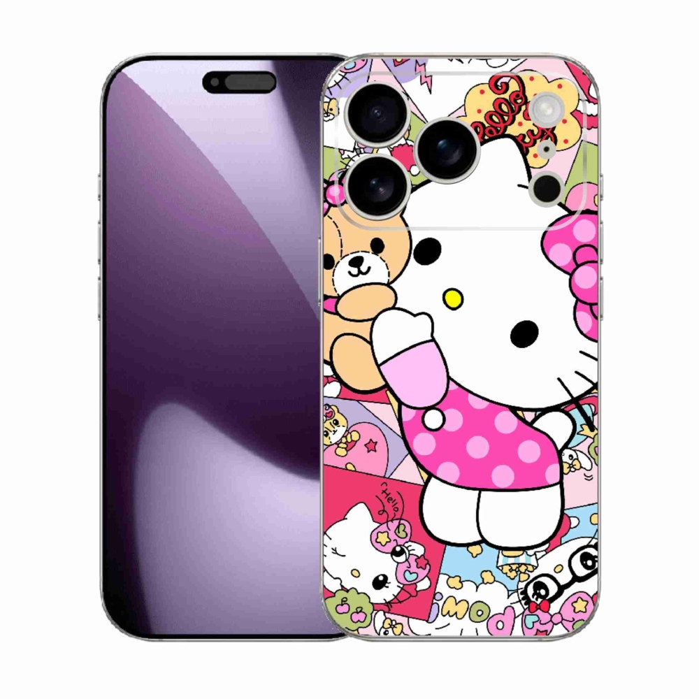 Gélový kryt mmCase na iPhone 17 Pro - cute kitty