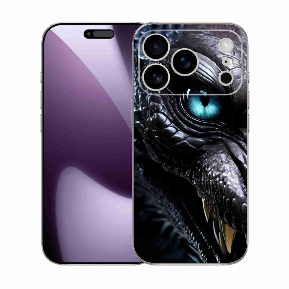 Gélový kryt mmCase na iPhone 17 Pro - dračí pohľad