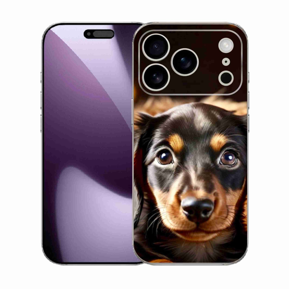Gélový kryt mmCase na iPhone 17 Pro - jazvečík