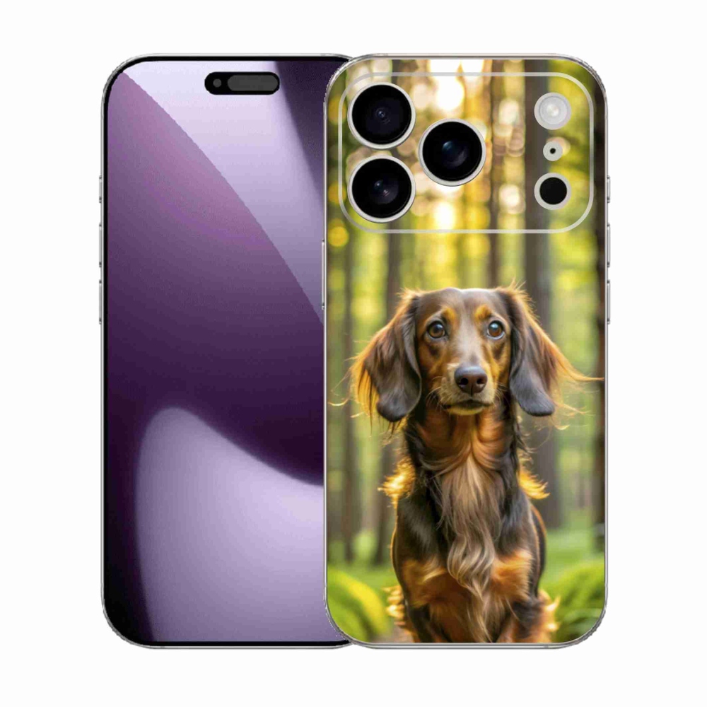 Gélový kryt mmCase na iPhone 17 Pro - jazvečík 4