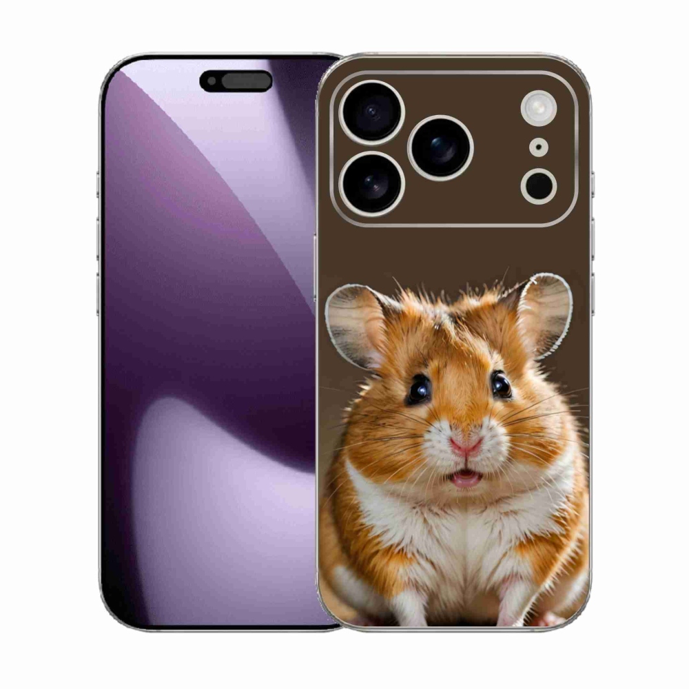 Gélový kryt mmCase na iPhone 17 Pro - škrečok