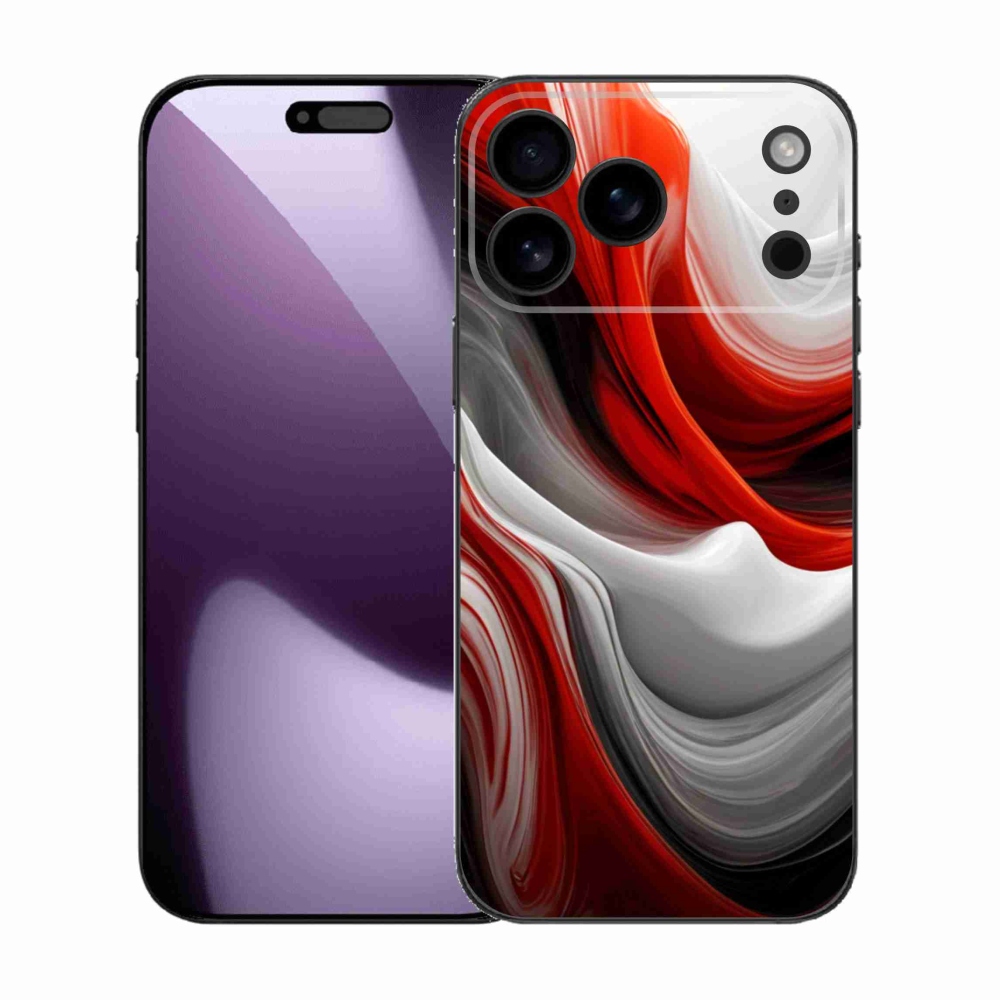 Gélový kryt mmCase na iPhone 17 Pro Max - abstraktný motív 47