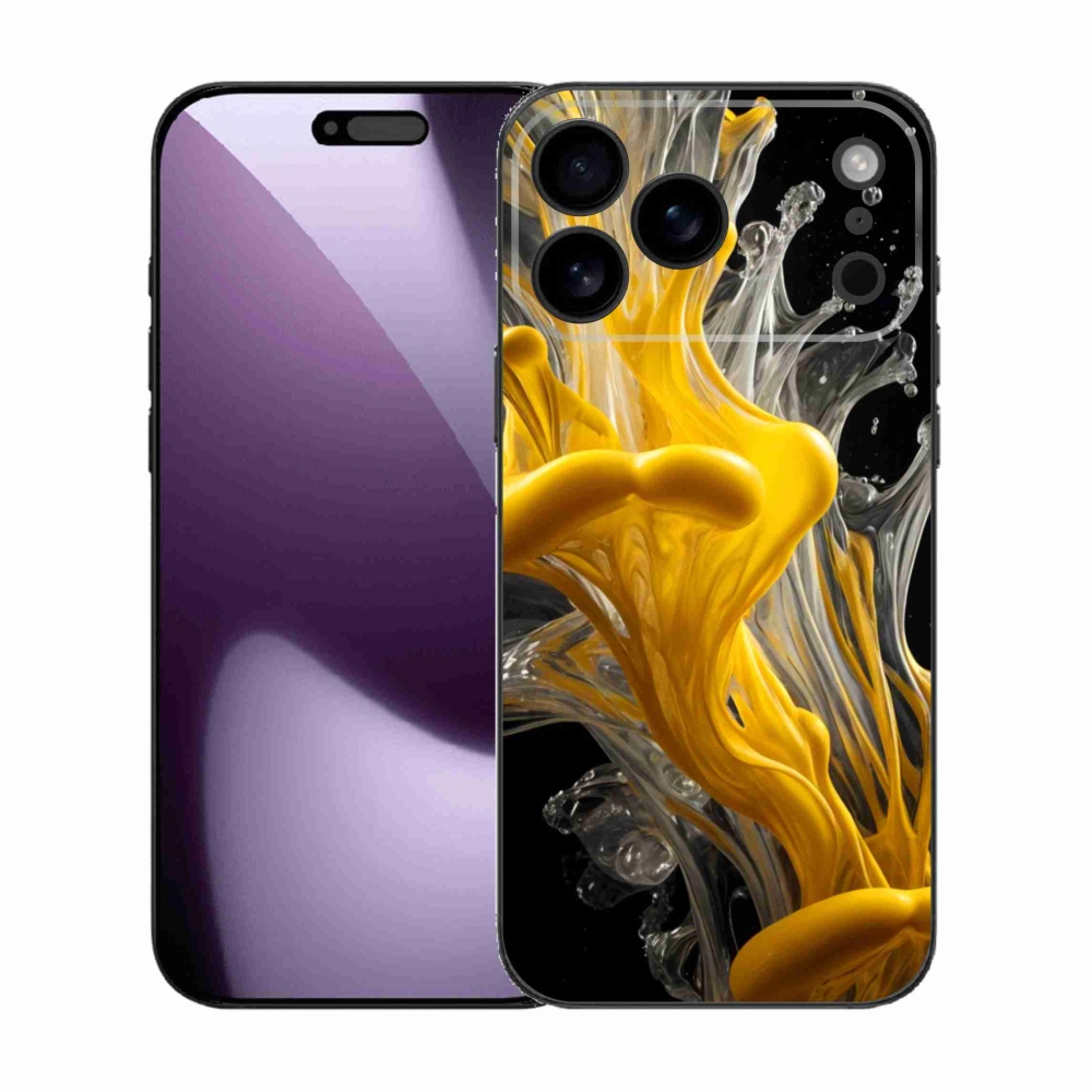 Gélový kryt mmCase na iPhone 17 Pro Max - abstraktný motív 48