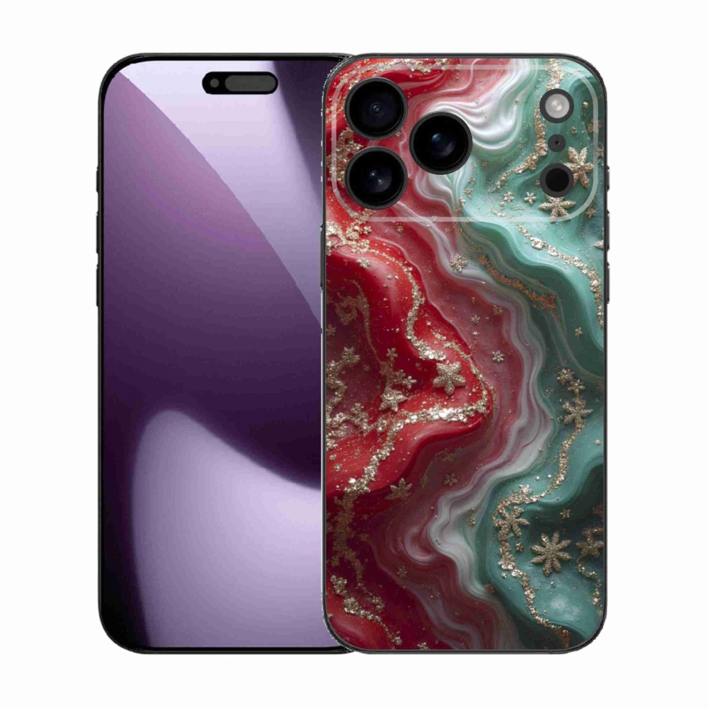 Gélový kryt mmCase na iPhone 17 Pro Max - abstraktný motív 54