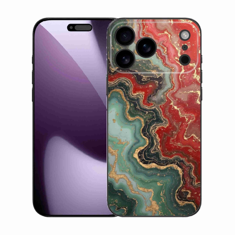 Gélový kryt mmCase na iPhone 17 Pro Max - abstraktný motív 55