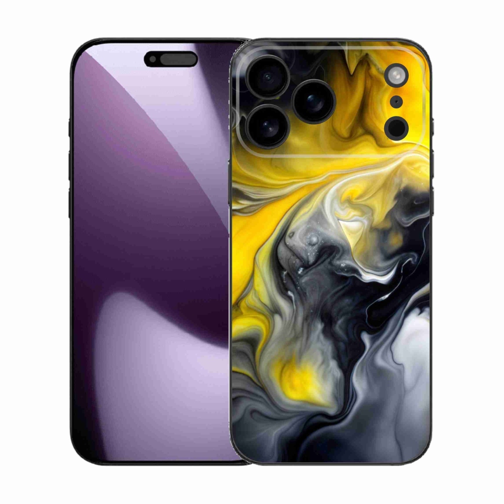 Gélový kryt mmCase na iPhone 17 Pro Max - abstraktný motív 60
