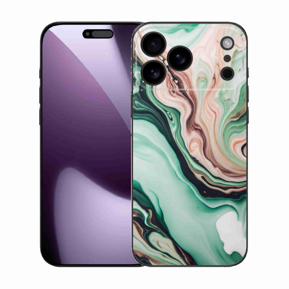Gélový kryt mmCase na iPhone 17 Pro Max - abstraktný motív 62