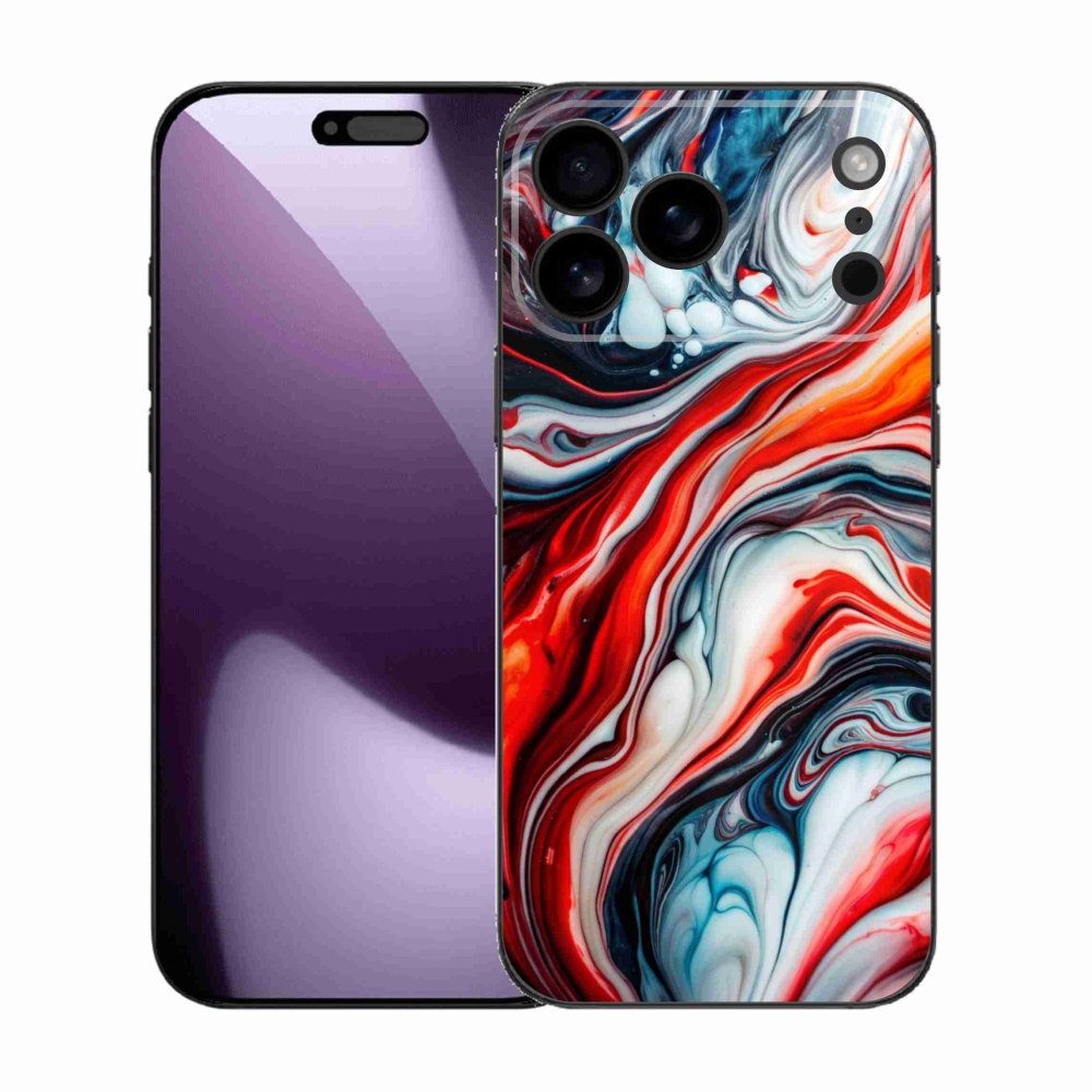 Gélový kryt mmCase na iPhone 17 Pro Max - abstraktný motív 63