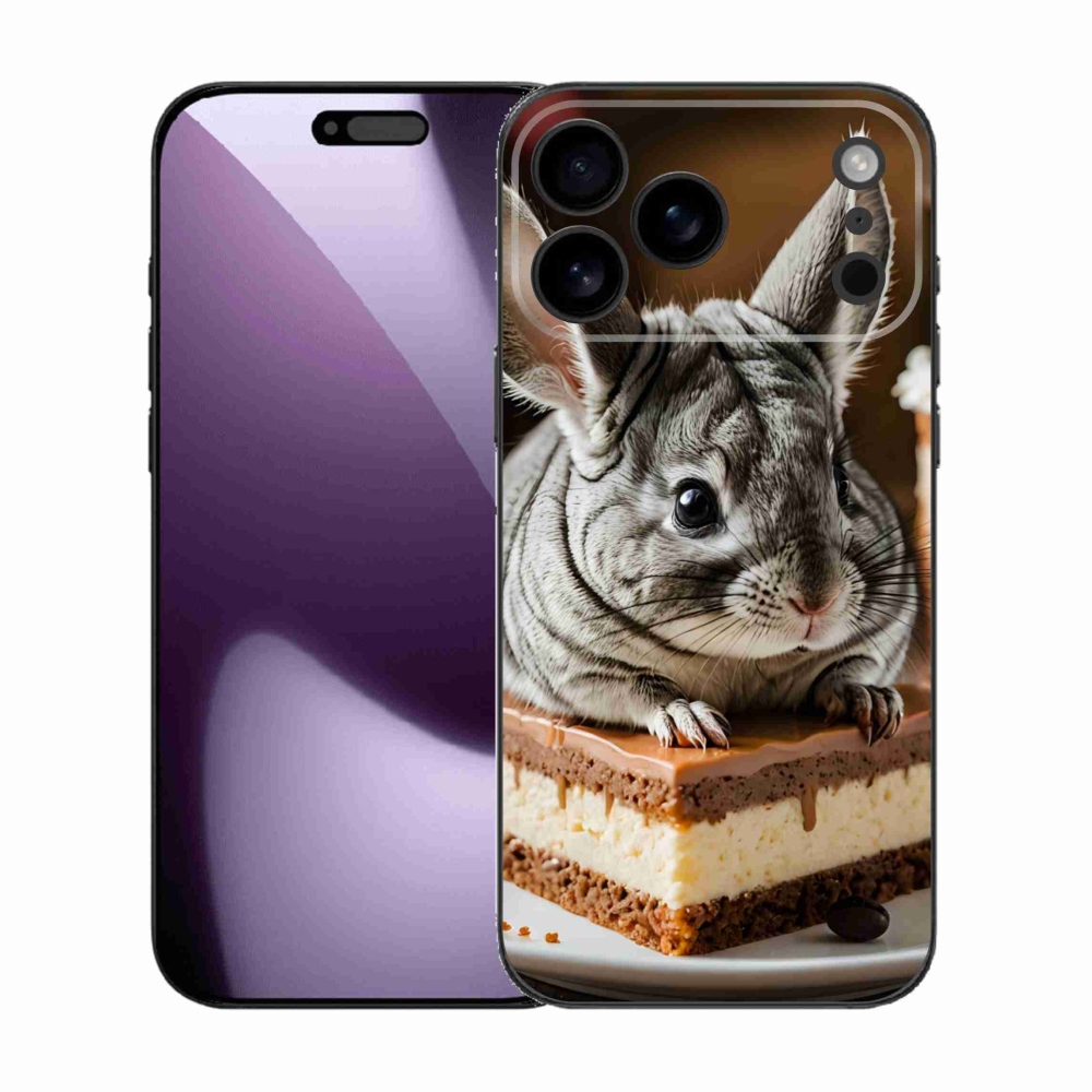 Gélový kryt mmCase na iPhone 17 Pro Max - činčila