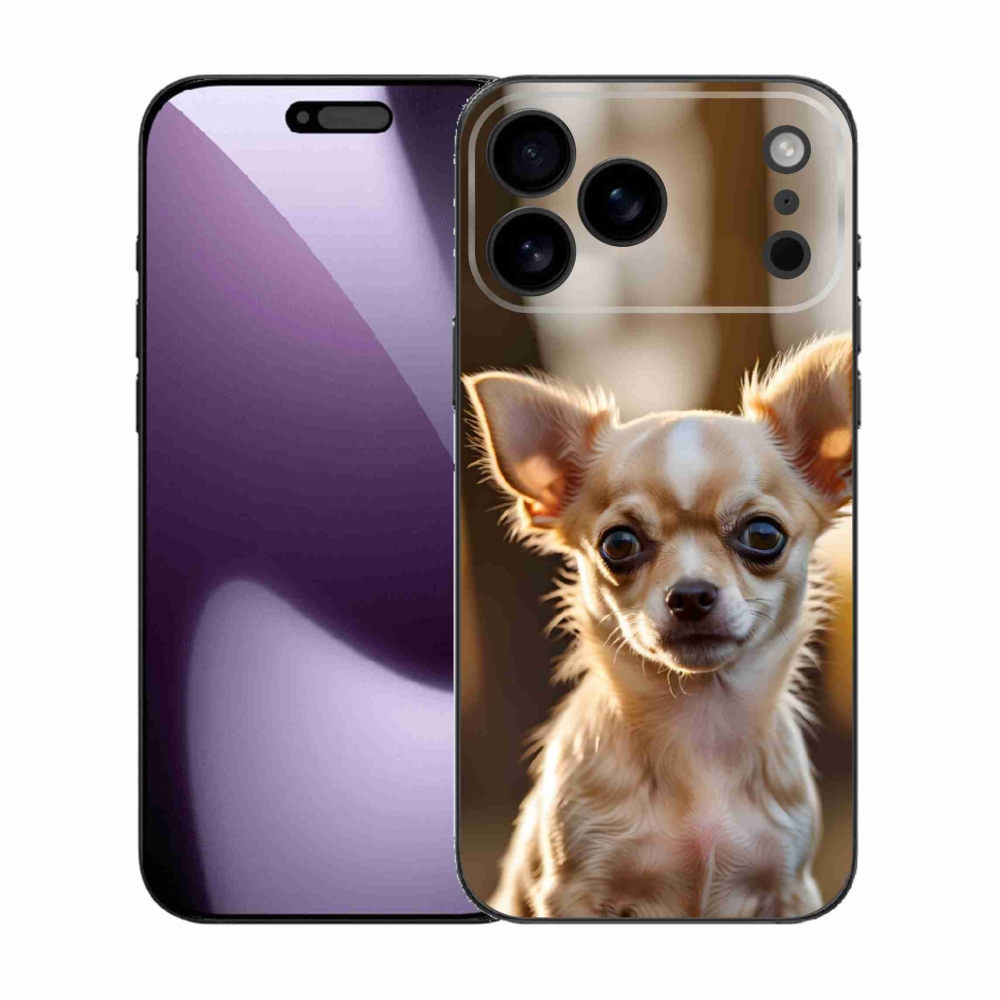 Gélový kryt mmCase na iPhone 17 Pro Max - čivava 6