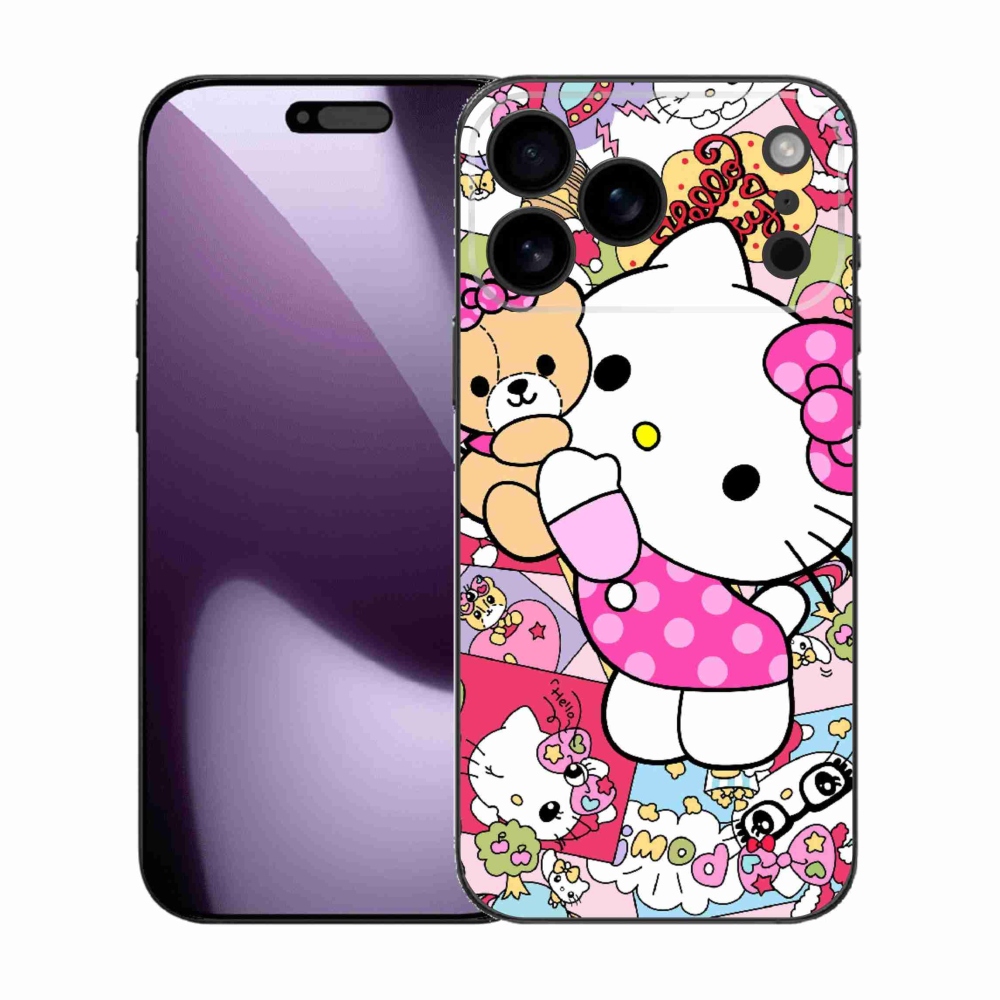 Gélový kryt mmCase na iPhone 17 Pro Max - cute kitty