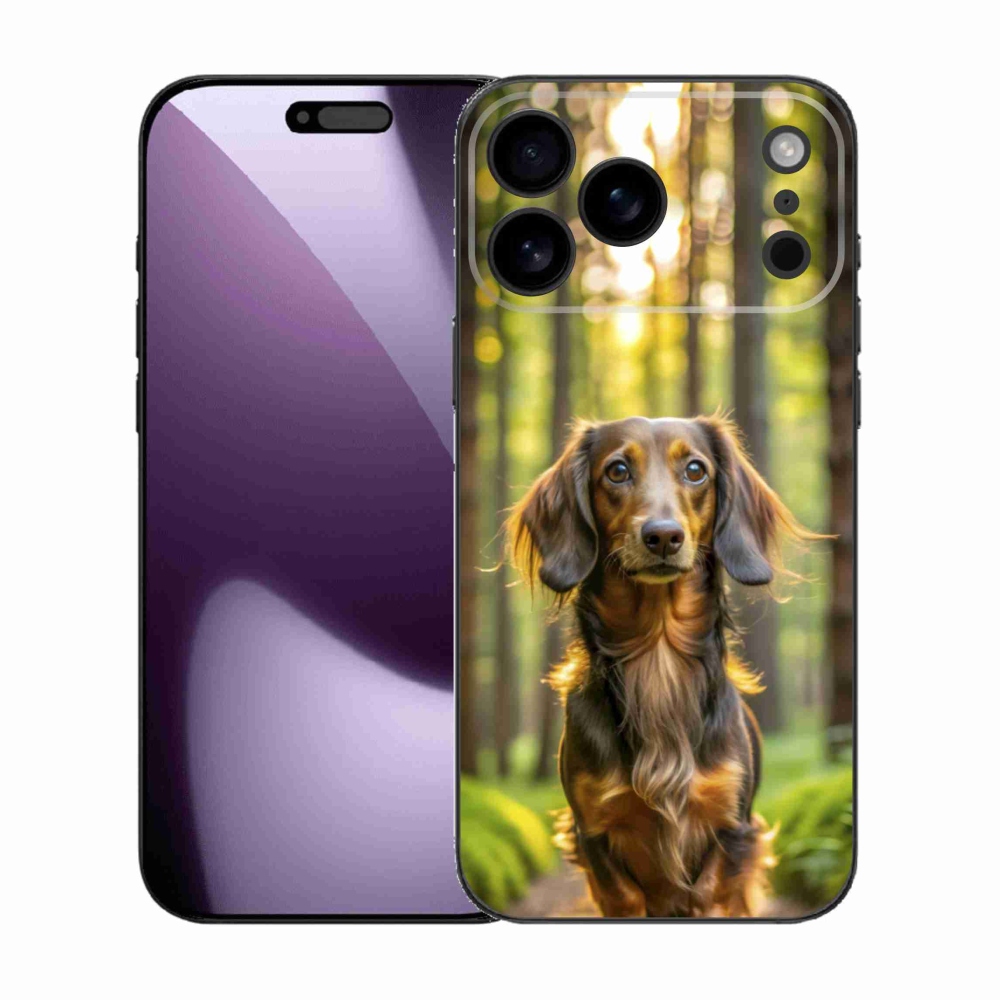 Gélový kryt mmCase na iPhone 17 Pro Max - jazvečík 4
