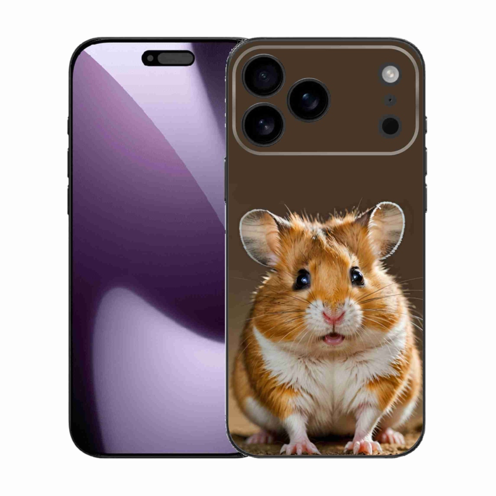Gélový kryt mmCase na iPhone 17 Pro Max - škrečok