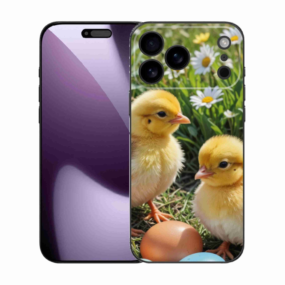 Gélový kryt mmCase na iPhone 17 Pro Max - kuriatka