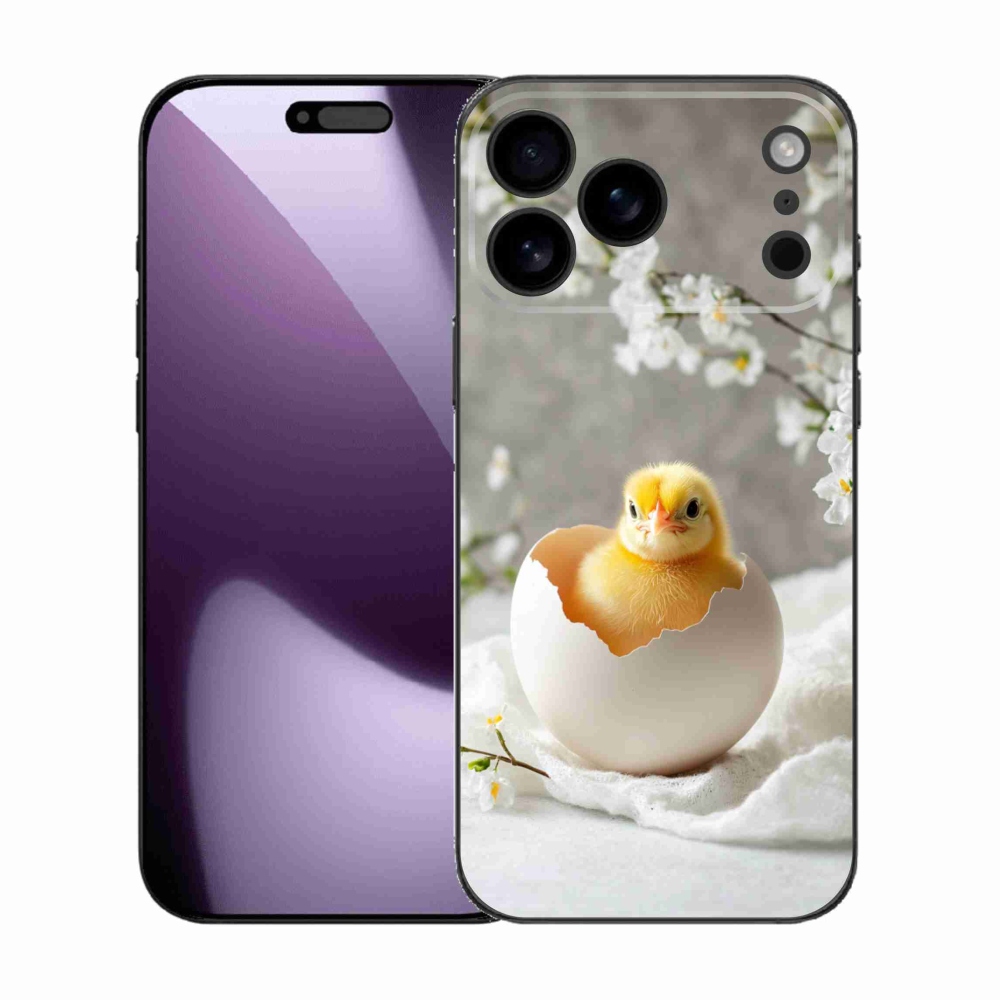 Gélový kryt mmCase na iPhone 17 Pro Max - kuriatko